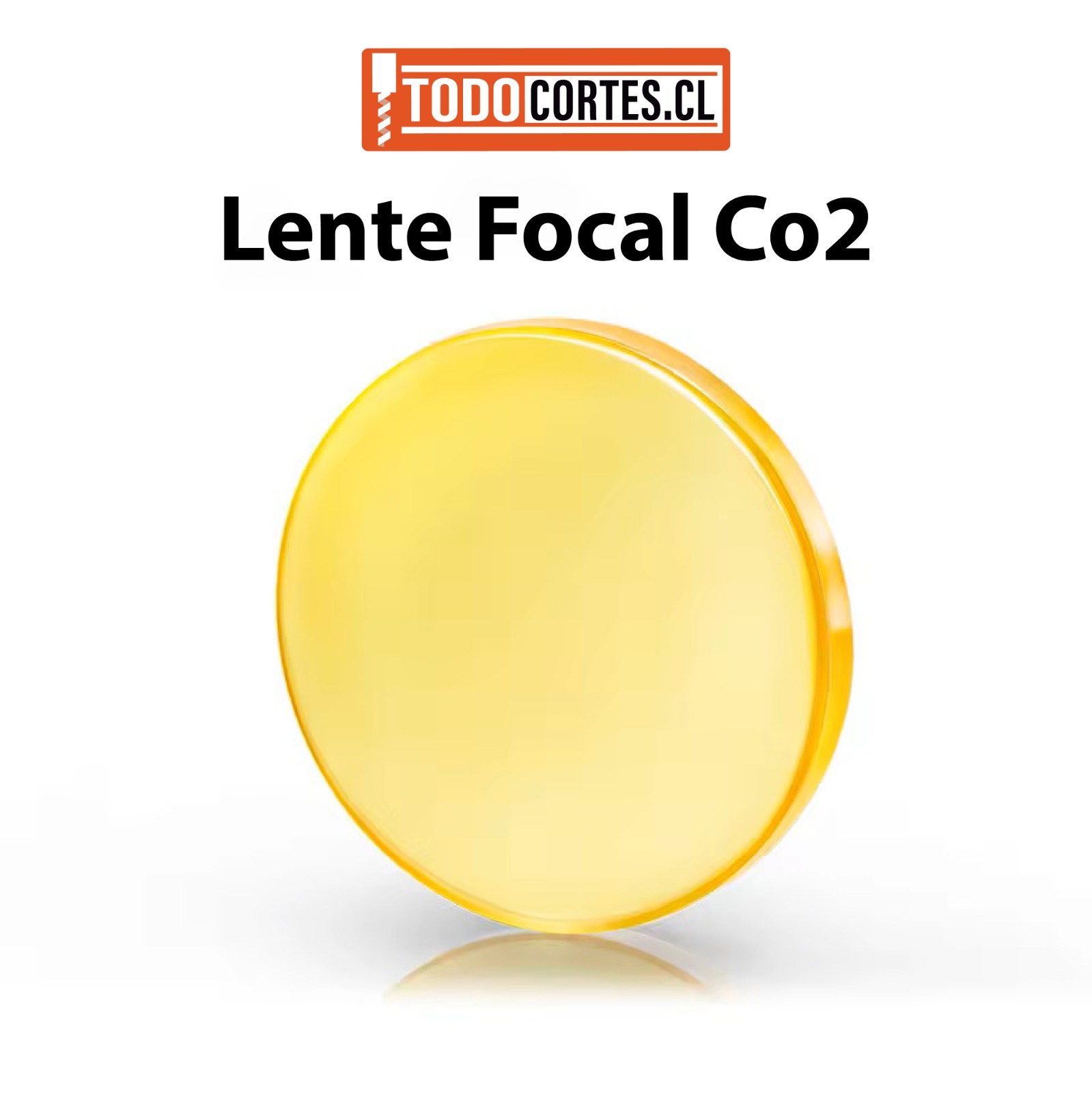 LENTE DE ENFOQUE DE 18MM Y DISTANCIA FOCAL 63.5MM PARA LASER CNC CO2