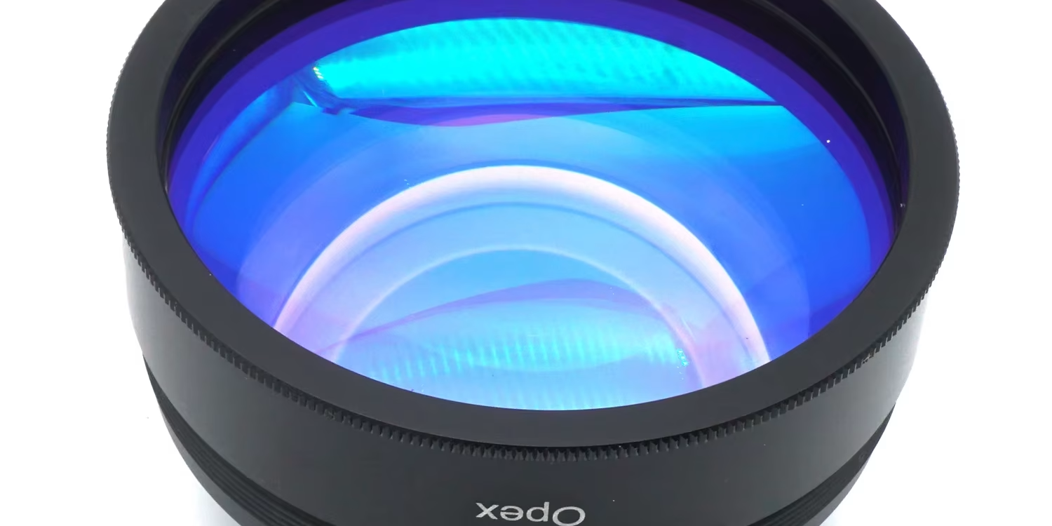 LENTE OPEX PARA MAQUINA LASER FIBRA OPTICA 30W-50W AREA DE TRABAJO 112MM