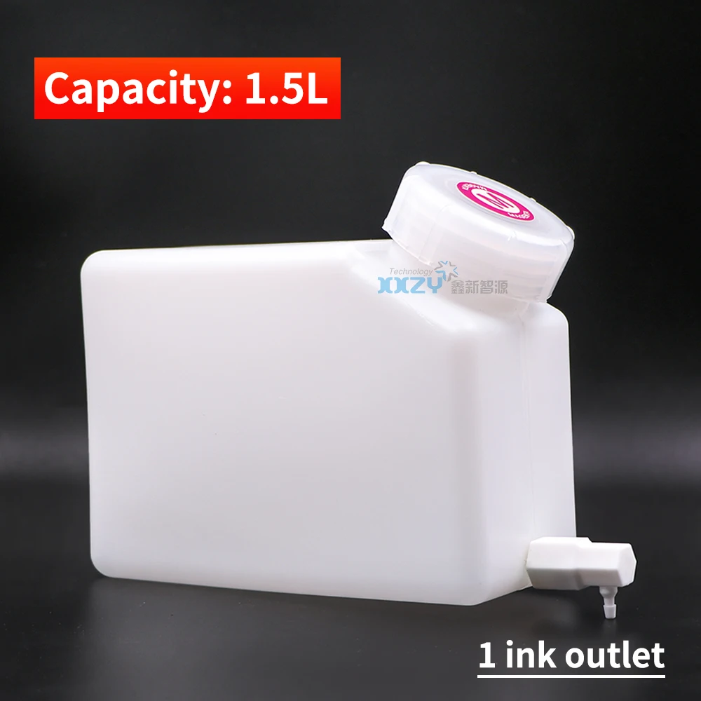 TANQUE DE TINTA PARA SISTEMA DE SUMINISTRO CONTINUO DE 1,5 LITROS TRANSPARENTE