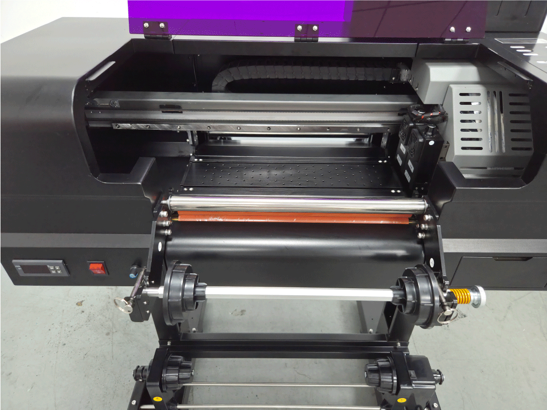PLOTTER DTF UV MEGAJET DE 30CMS DE ANCHO CON 2 CABEZALES i1600 CMYK + W + V - Imagen 8