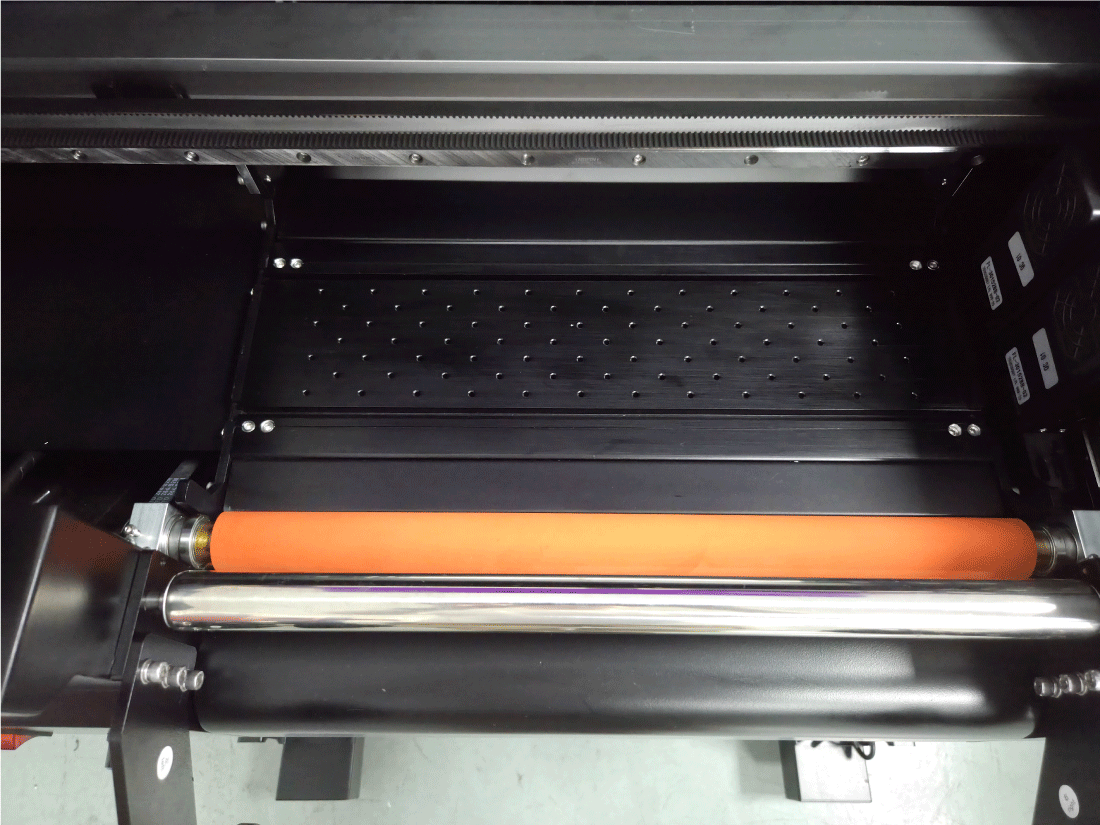 PLOTTER DTF UV MEGAJET DE 30CMS DE ANCHO CON 2 CABEZALES i1600 CMYK + W + V - Imagen 7