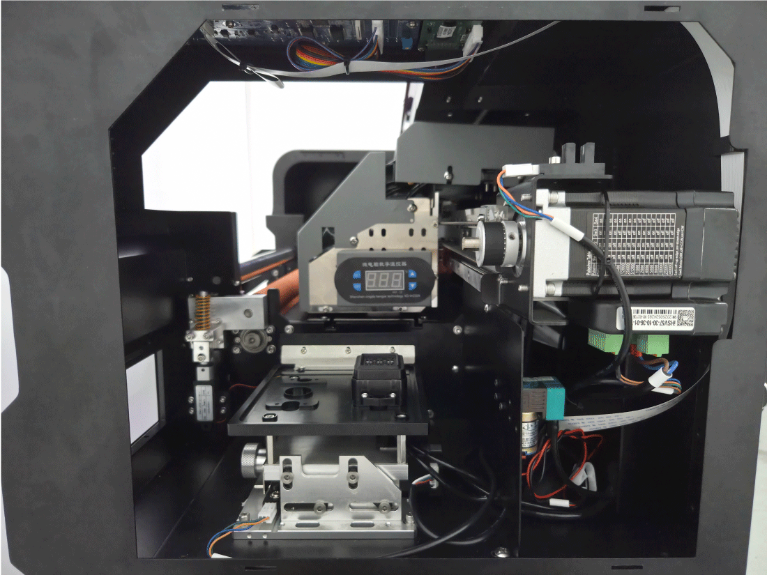 PLOTTER DTF UV MEGAJET DE 30CMS DE ANCHO CON 2 CABEZALES i1600 CMYK + W + V - Imagen 11