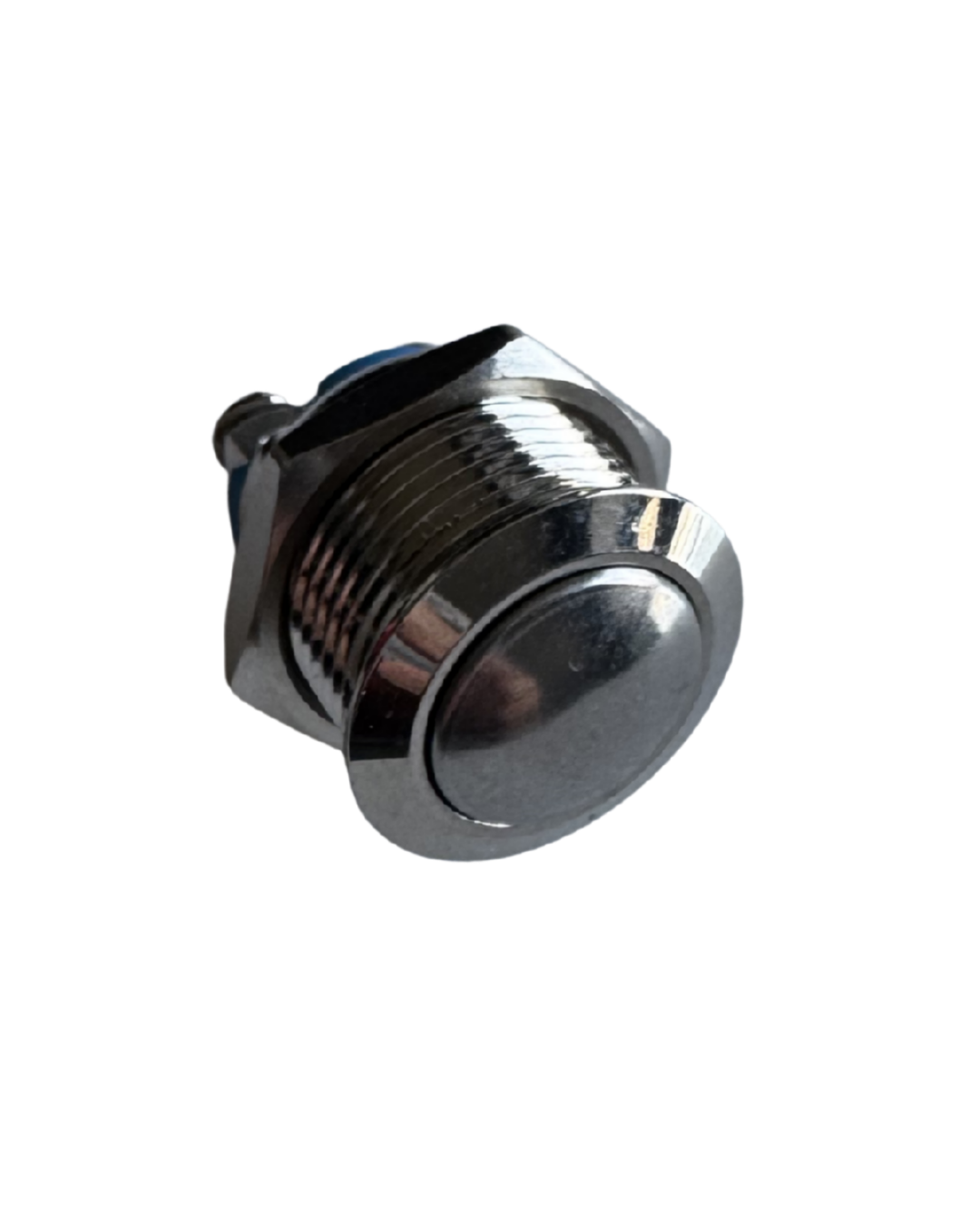 PULSADOR METALICO NORMALMENTE ABIERTO DE 16MM DE DIAMETRO