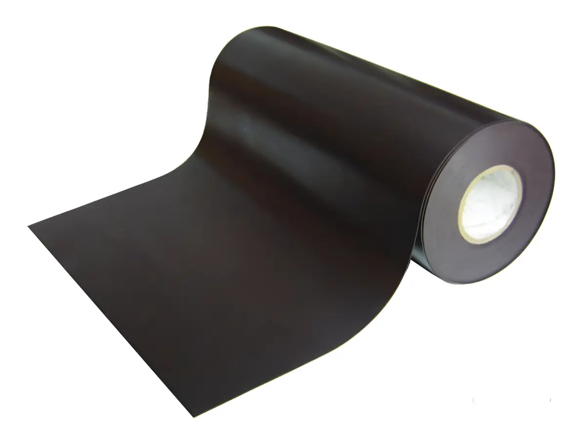 LAMINA MAGNETICA CAFE DE 0.35MM DE ESPESOR Y 61 CMS DE ANCHO POR METRO LINEAL